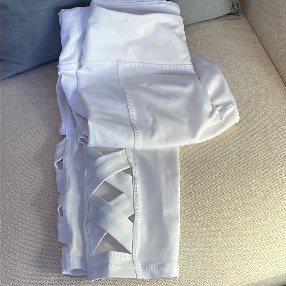 Gaiam White Athletic Leggings